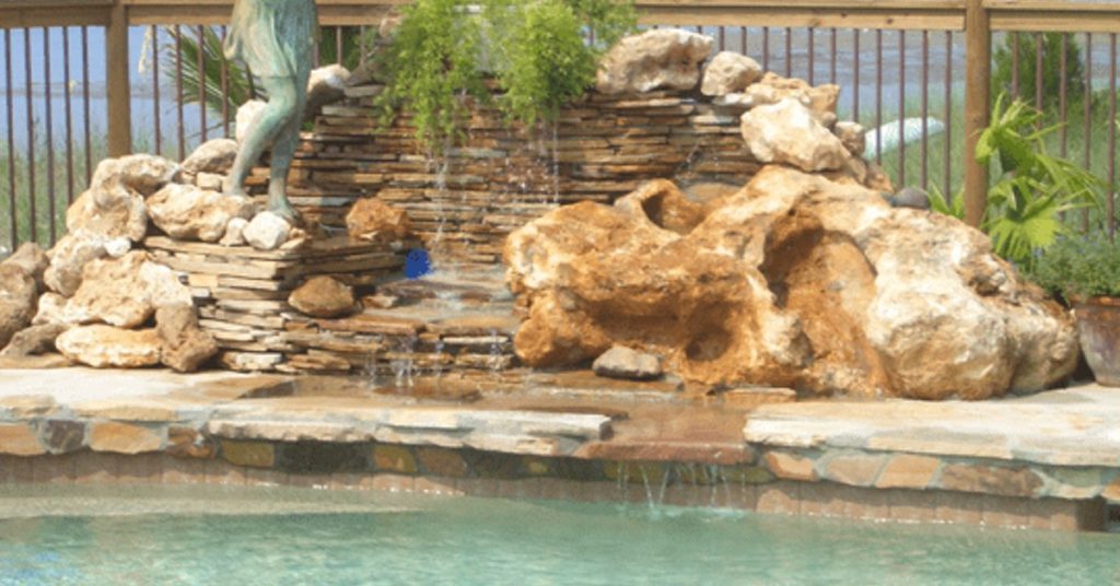 Water Features For Pools, Waterfalls
