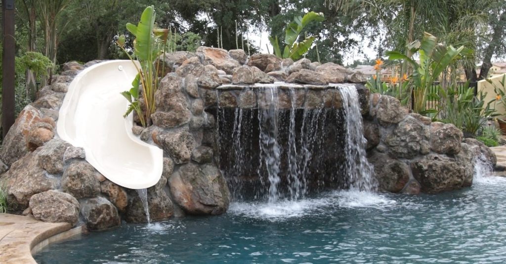 Natural Rock Water Features For Swimming Pools, Grotto