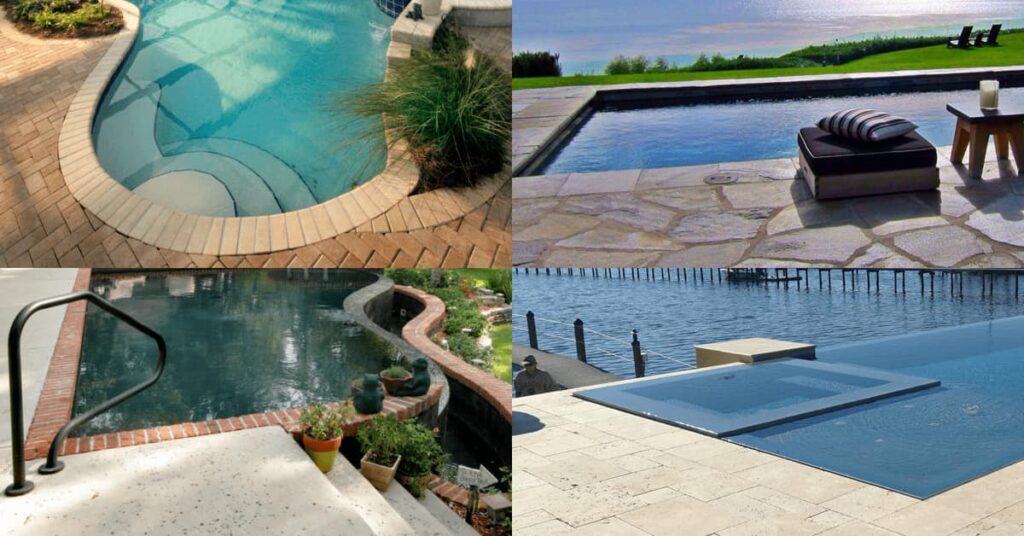 7 Inground Pool Coping Ideas With Decking Options