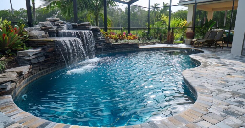 Pool Waterfalls: Bring The Tropics To Your Florida Oasis